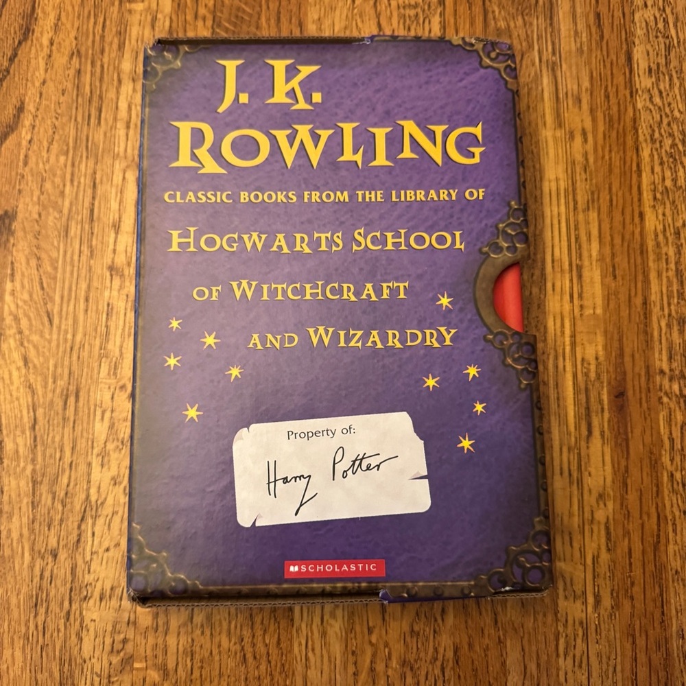 JK Rowling Classic Books From The Library Of Hogwarts
School Of Witchcraft